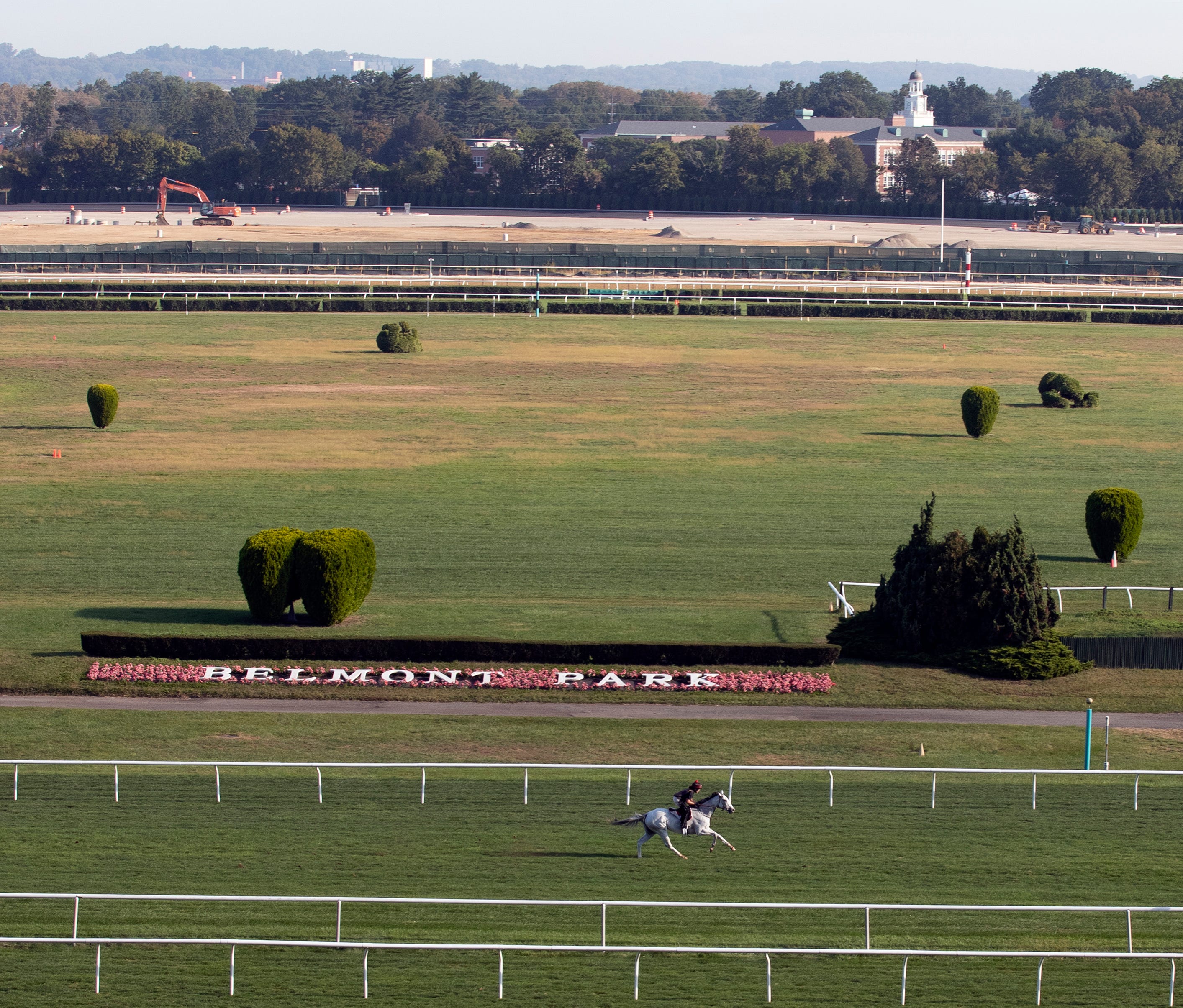 Belmont fall meet moved to Aqueduct as renovations begin